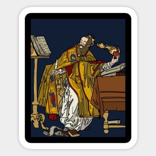 St. Augustine of Hippo Sticker